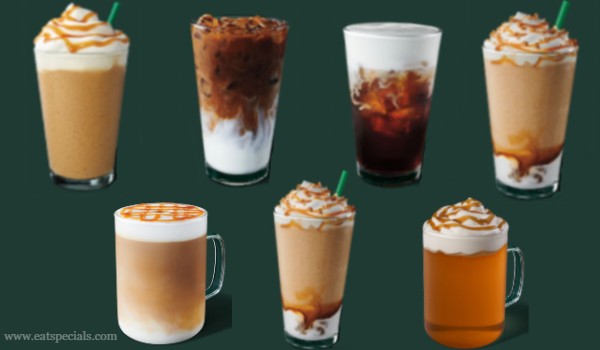 Caramel Starbucks Drinks