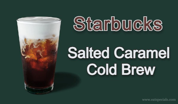 Starbucks Salted Caramel Cold Brew