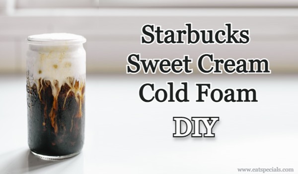 Starbucks Sweet Cream Cold Foam