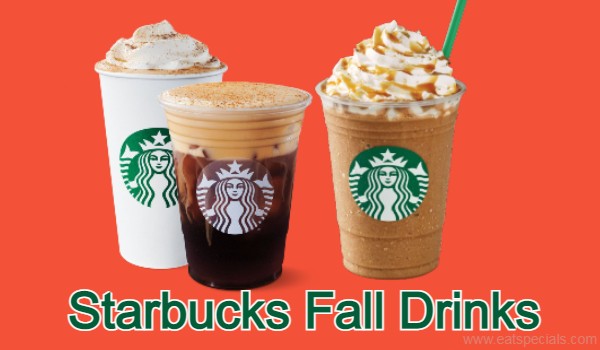 Starbucks Fall Drinks