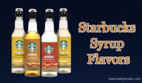 Starbucks Syrup Flavors