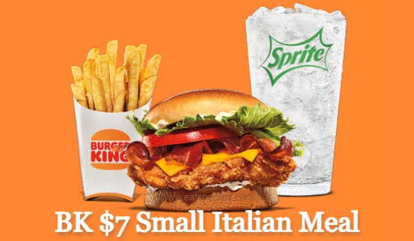 Burger King $7 Meal