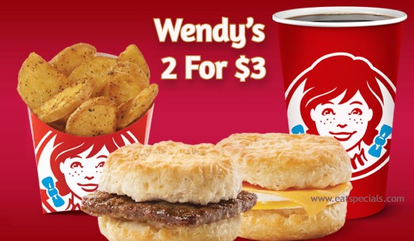 Wendy’s 2 For $3